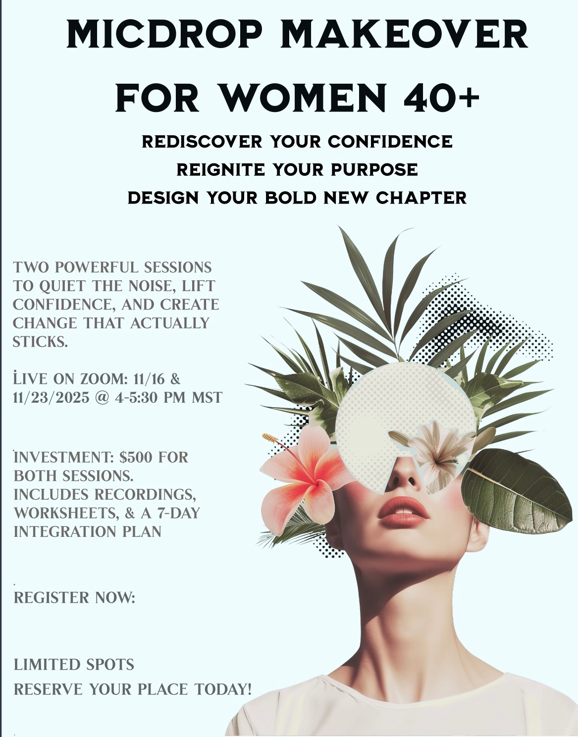 Micdrop Makeover for Women 40+